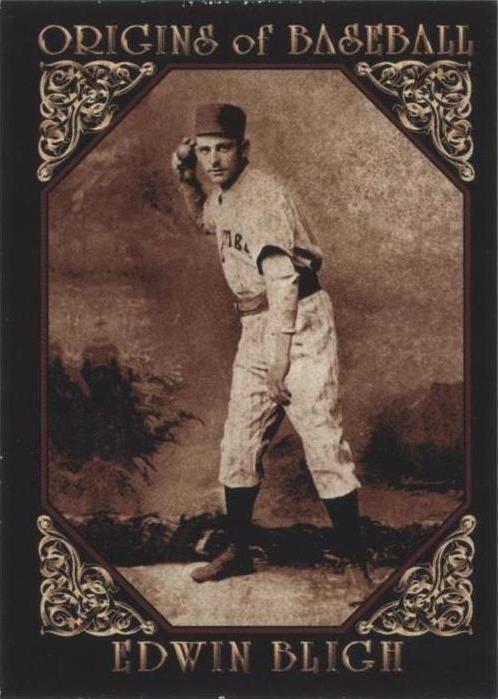 1994 American Archives Origins of Baseball - Edwin Bligh #31