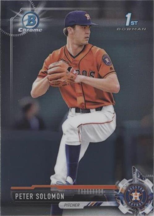 2017 Bowman Draft - Peter Solomon #BDC-148