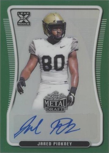 2020 Leaf Metal Draft Jared Pinkney #BA-JP2