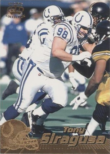 1996 Pacific Crown Collection Tony Siragusa #192