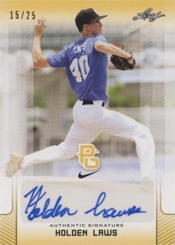 2017 Leaf Perfect Game National Showcase - Holden Laws #BA-HL1