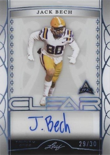 2022 Leaf Trinity Jack Bech #CA-JB2