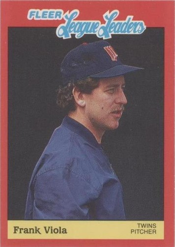 1989 Fleer Baseball's League Leaders - Frank Viola #42