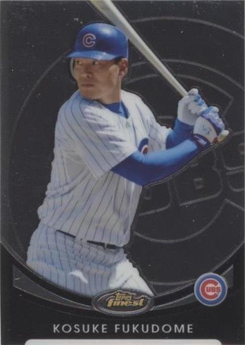 2010 Topps Finest - Kosuke Fukudome #98