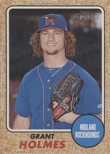 2017 Topps Heritage Minor League Edition - Grant Holmes #182