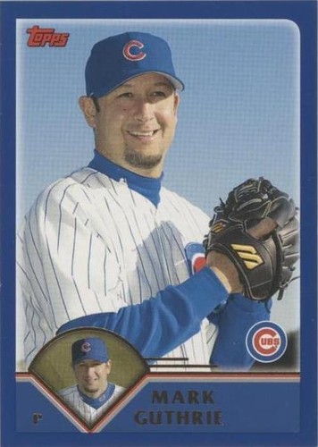 2003 Topps Traded & Rookies - Mark Guthrie #T41