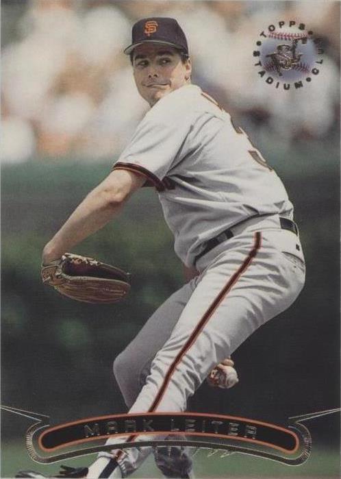 1996 Topps Stadium Club - Mark Leiter #165