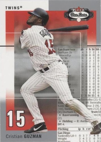 2003 Fleer Box Score - Cristian Guzman #68