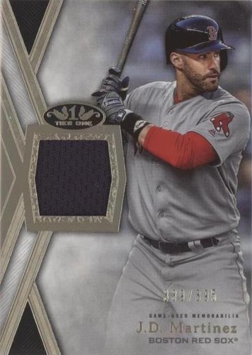 2020 Topps Tier One - J.D. Martinez #T1R-JDM