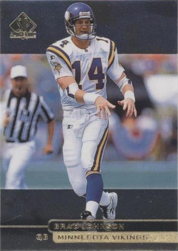 1998 SP Authentic Brad Johnson #85