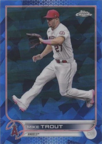 2022 Topps Chrome Sapphire Edition - Mike Trout #27