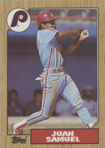 1987 Topps - Juan Samuel #255