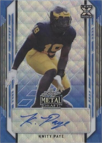 2021 Leaf Metal Draft Kwity Paye #BA-KP2