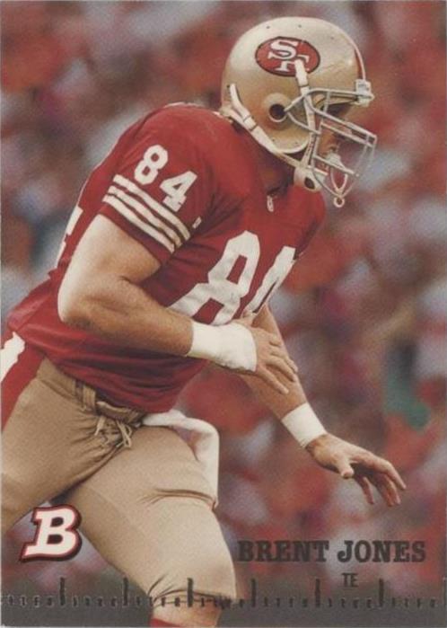 1994 Bowman Brent Jones #6