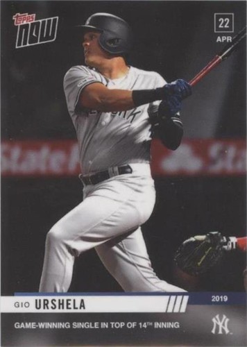 2019 Topps Now - Gio Urshela #122