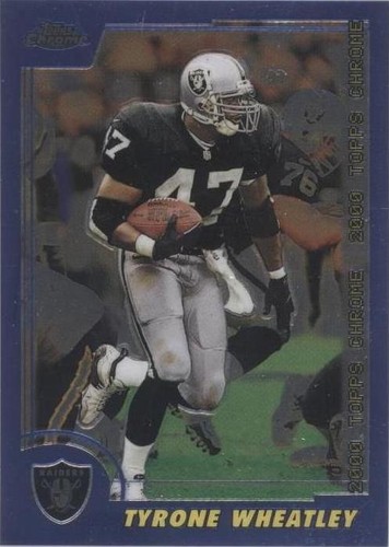 2000 Topps Chrome Tyrone Wheatley #37