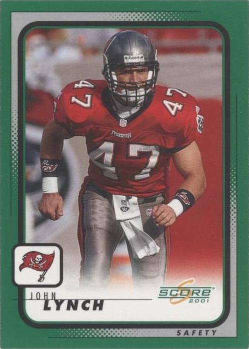 2001 Score John Lynch #195