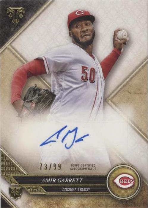 2017 Topps Triple Threads - Amir Garrett #RA-AG