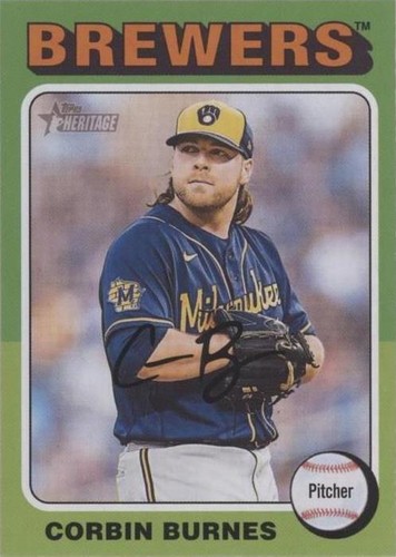2024 Topps Heritage - Corbin Burnes #276