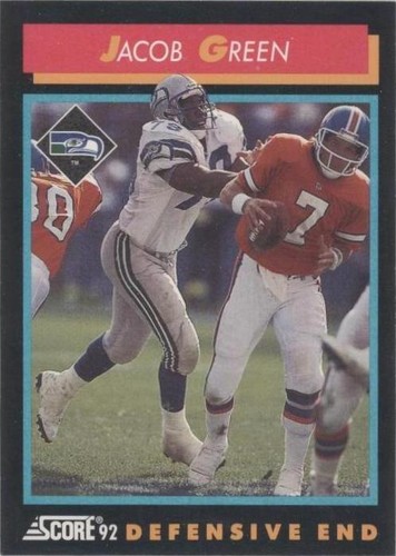 1992 Score Jacob Green #409