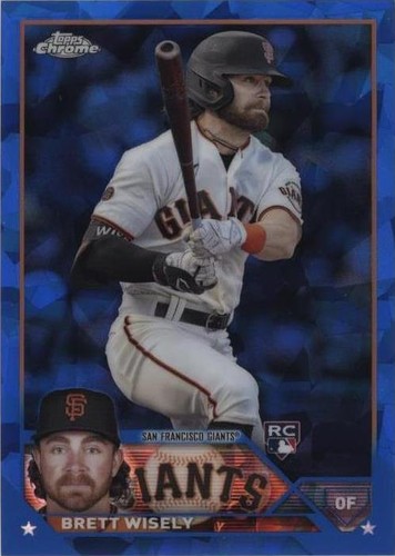 2023 Topps Chrome Update Series Sapphire Edition - Brett Wisely #USCS310