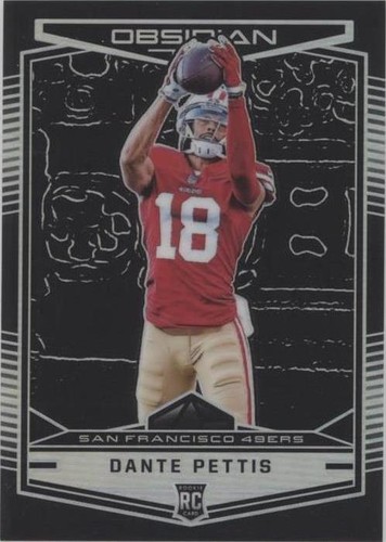 2018 Panini Obsidian Dante Pettis #120