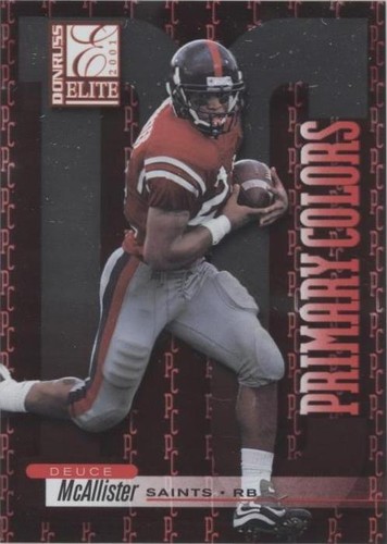 2001 Donruss Elite Deuce McAllister #PC-40