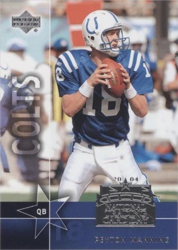 2004 National Trading Card Day Peyton Manning #UD-11