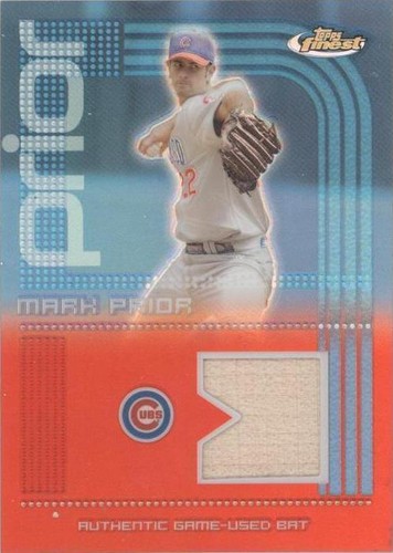 2004 Topps Finest - Mark Prior #FR-MP
