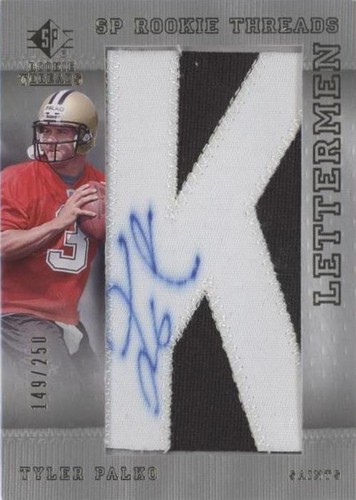 2007 SP Rookie Threads Tyler Palko #121