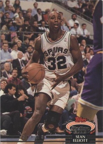 1992-93 Topps Stadium Club - Sean Elliott #65