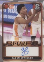 2021-22 Leaf Pro Set Power - Jaden Springer #BA-JS5