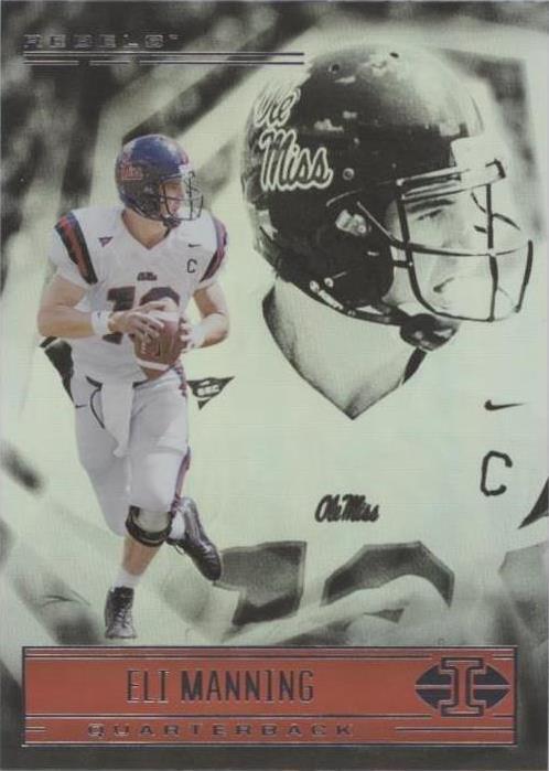 2022 Panini Chronicles Draft Picks Eli Manning #3