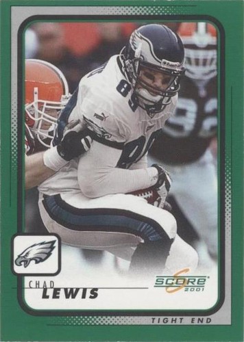 2001 Score Chad Lewis #156