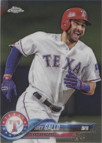 2018 Topps Chrome - Joey Gallo #108