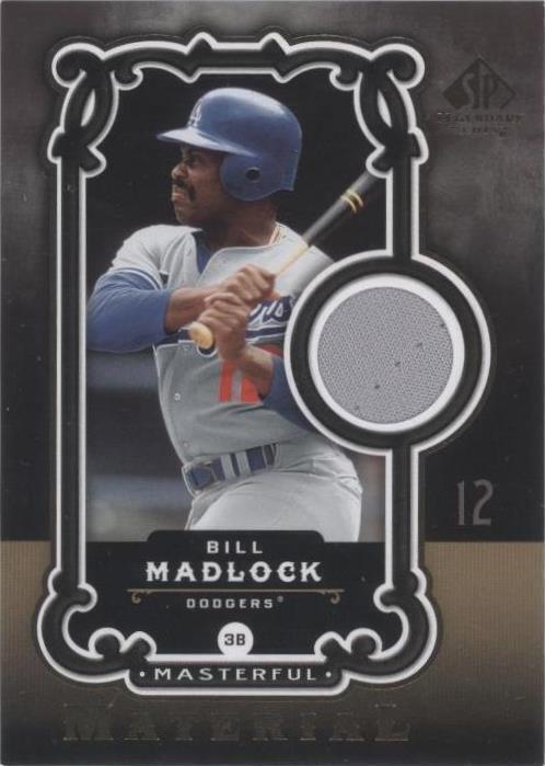 2007 SP Legendary Cuts - Bill Madlock #MM-BM
