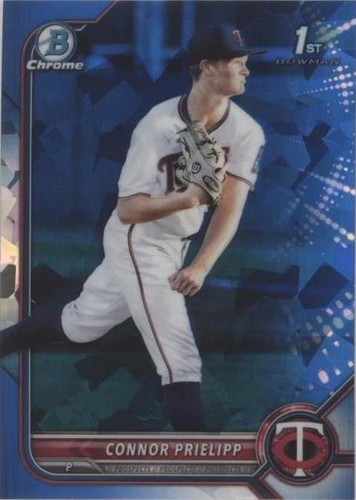 2022 Bowman Chrome Draft Sapphire Edition - Connor Prielipp #BDC-8