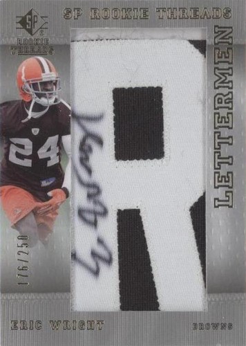 2007 SP Rookie Threads Eric Wright #102