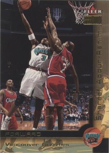 2000-01 Fleer Premium - Shareef Abdur-Rahim #157