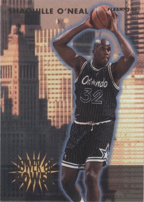 1993 - 94 Fleer - Shaquille O'Neal #21