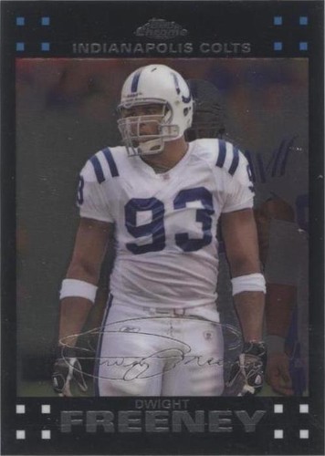 2007 Topps Chrome Dwight Freeney #TC94