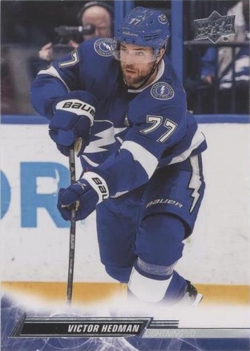 2022-23 Victor Hedman Green Dazzlers Upper Deck Series 1