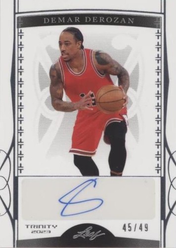 2022-23 Leaf Trinity - DeMar DeRozan #BA-DDR