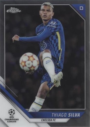 2021-22 Topps Chrome UCL Thiago Silva #5