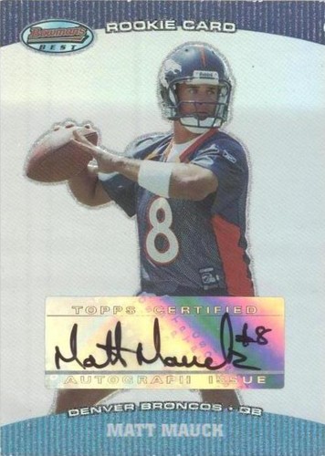 2004 Bowman's Best Matt Mauck #163