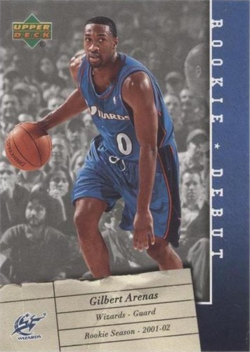 2006-07 Upper Deck Rookie Debut - Gilbert Arenas #98