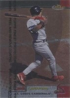1999 Topps Finest - Ray Lankford #154