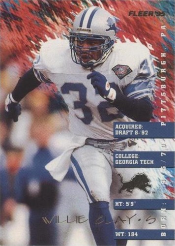 1995 Fleer Willie Clay #122