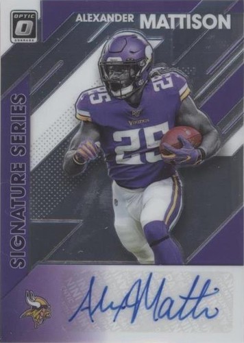2020 Panini Donruss Optic Alexander Mattison #SS-AMA