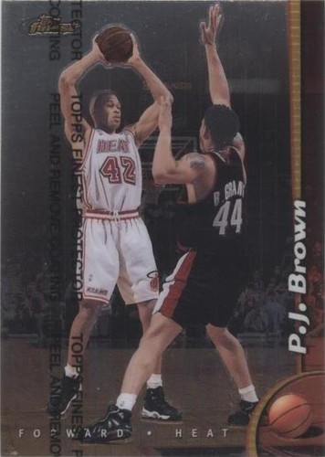 1998-99 Topps Finest - P.J. Brown #172